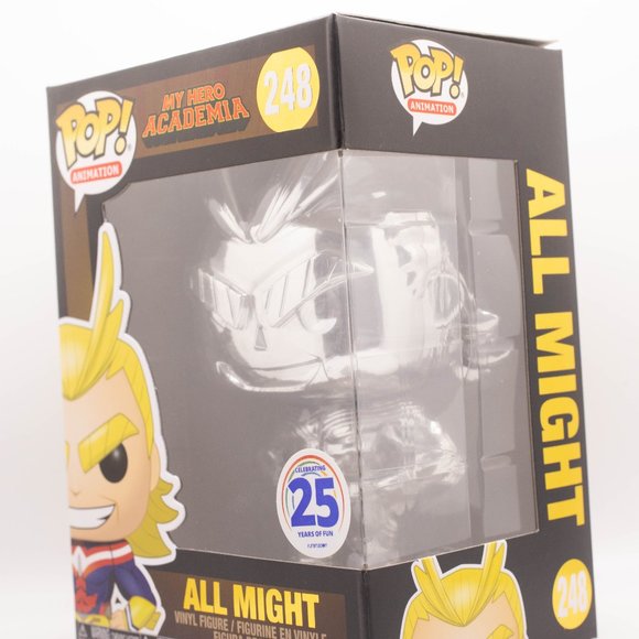 Funko Pop My Hero Academia All Might #248 25th Anniversary Funimation Exclusive - Picture 2 of 5